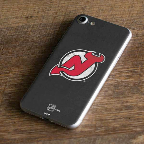 NHL New Jersey Devils Distressed iPhone 7 Skin