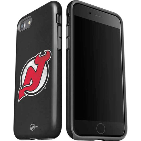NHL New Jersey Devils Distressed iPhone SE (2nd & 3rd Gen) Pro Case