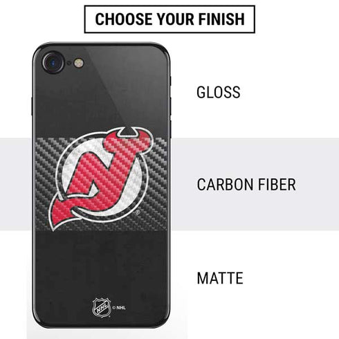 NHL New Jersey Devils Distressed iPhone SE (2nd & 3rd Gen) Skin