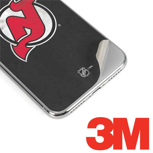 NHL New Jersey Devils Distressed iPhone X Skin