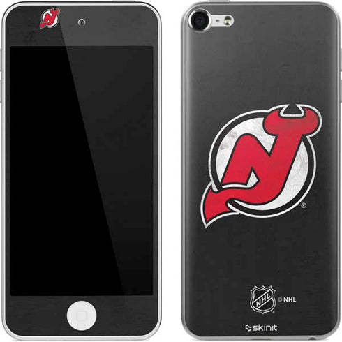 NHL New Jersey Devils Distressed Apple iPod Skin
