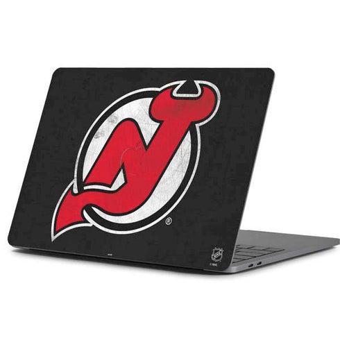 NHL New Jersey Devils Distressed Apple MacBook Pro 13-inch Skin