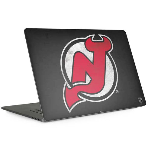 NHL New Jersey Devils Distressed Apple MacBook Pro 15-inch Skin