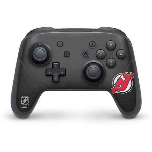 NHL New Jersey Devils Distressed Nintendo Switch Pro Controller Skin