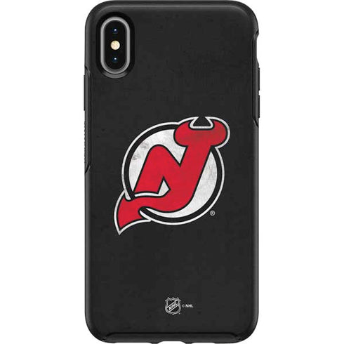 NHL New Jersey Devils Distressed Otterbox Symmetry iPhone Skin