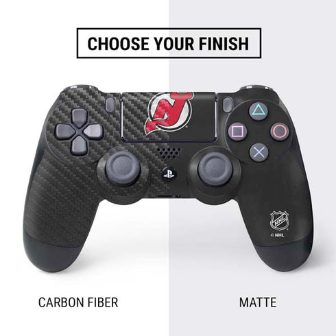 NHL New Jersey Devils Distressed PS4 Controller Skin