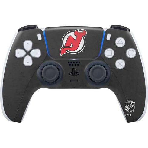 NHL New Jersey Devils Distressed PS5 Controller Skin
