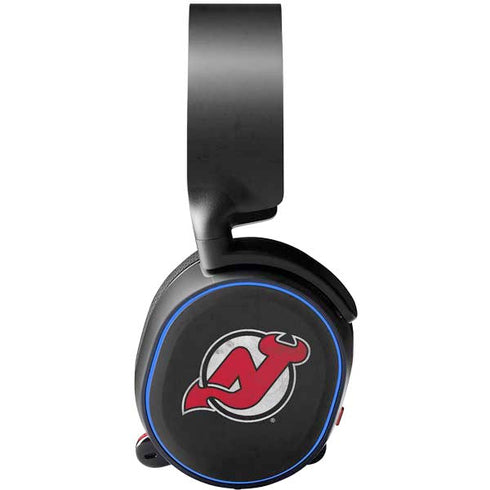 NHL New Jersey Devils Distressed SteelSeries Arctis 3 Skin