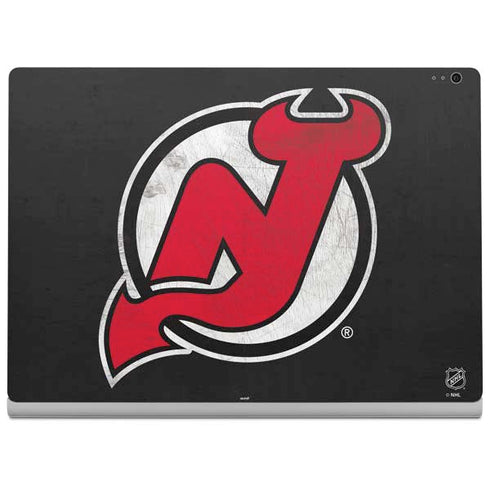 NHL New Jersey Devils Distressed Surface Book 2 13.5in Skin