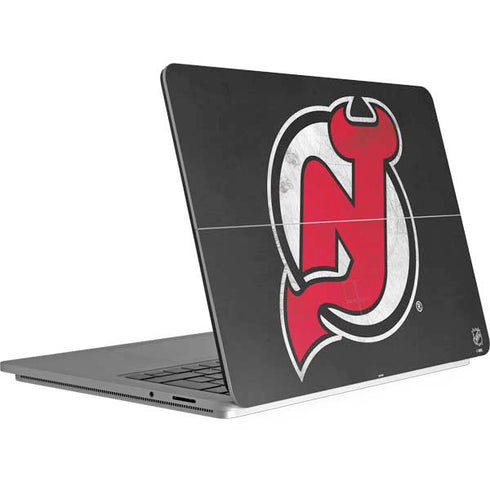 NHL New Jersey Devils Distressed Surface Laptop Studio Skin