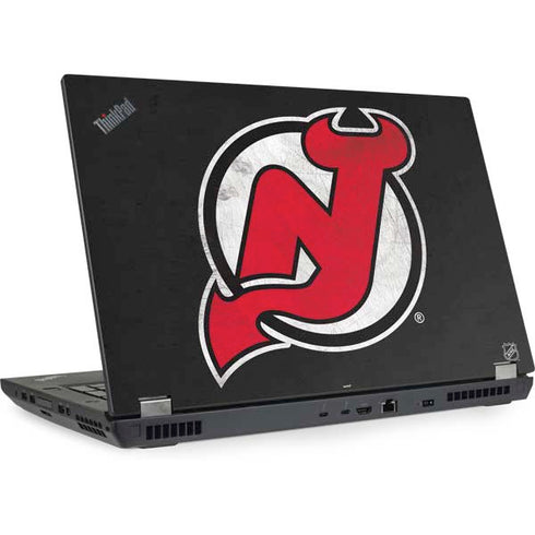 NHL New Jersey Devils Distressed Lenovo ThinkPad Skin