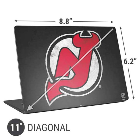 NHL New Jersey Devils Distressed Universal Laptop 11in (8.8 x 6.2in) Skin