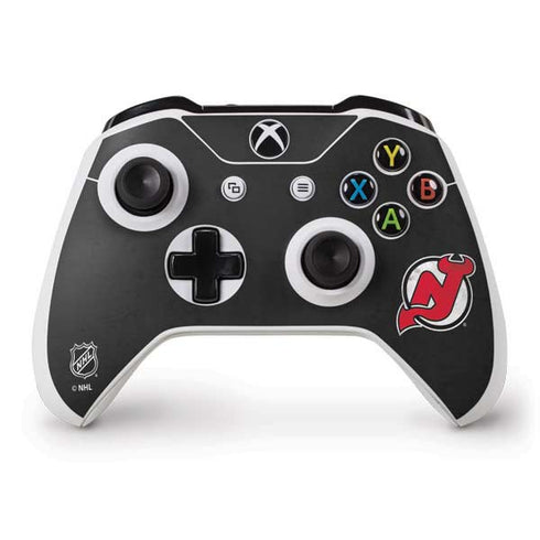 NHL New Jersey Devils Distressed Xbox One S Controller Skin