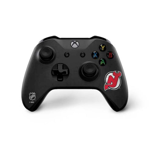 NHL New Jersey Devils Distressed Xbox One X Controller Skin