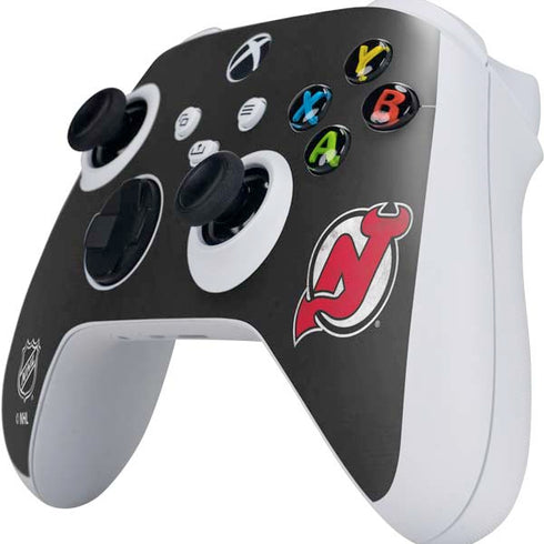 NHL New Jersey Devils Distressed Xbox Series S Controller Skin