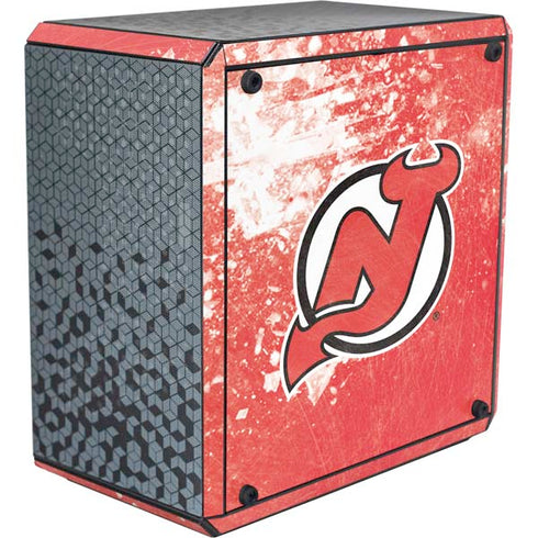 NHL New Jersey Devils Frozen Cooler Master MasterBox Q300L Mini Tower Skin
