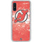NHL New Jersey Devils Frozen Galaxy A10e Clear Case