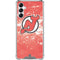 NHL New Jersey Devils Frozen Galaxy A14 5G Clear Case