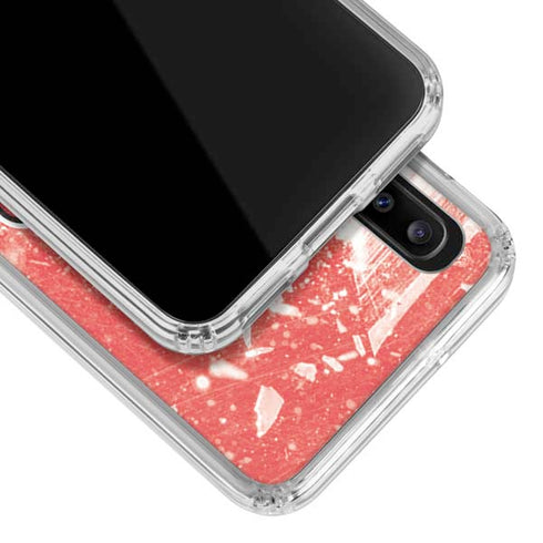 NHL New Jersey Devils Frozen Galaxy A20 Clear Case