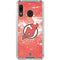 NHL New Jersey Devils Frozen Galaxy A30 Clear Case