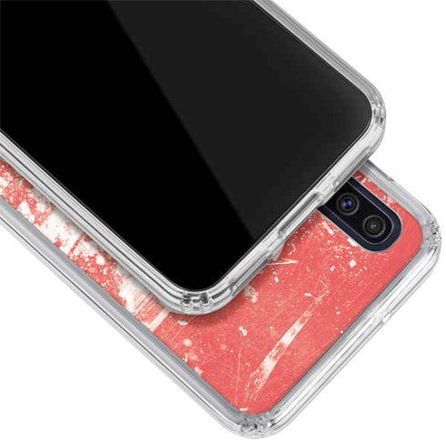 NHL New Jersey Devils Frozen Galaxy A50 Clear Case