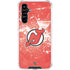 NHL New Jersey Devils Frozen Galaxy A54 5G Clear Case