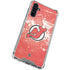 NHL New Jersey Devils Frozen Galaxy A54 5G Clear Case