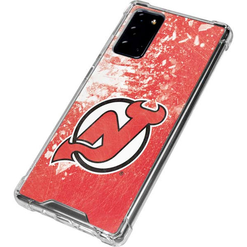 NHL New Jersey Devils Frozen Galaxy Note20 5G Clear Case