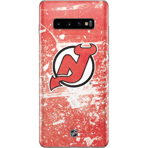 NHL New Jersey Devils Frozen Galaxy S10 Plus Skin
