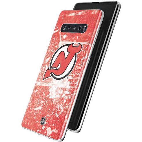 NHL New Jersey Devils Frozen Galaxy S10 Plus Skin