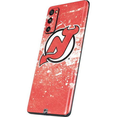 NHL New Jersey Devils Frozen Galaxy S20 Fan Edition Skin