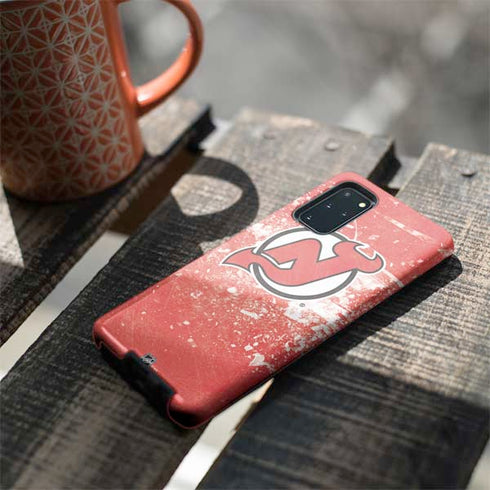 NHL New Jersey Devils Frozen Galaxy S20 Plus Pro Case