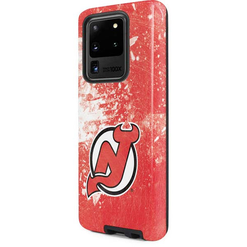 NHL New Jersey Devils Frozen Galaxy S20 Ultra 5G Pro Case
