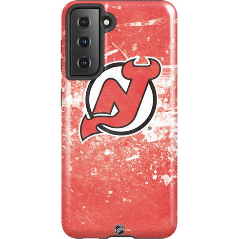 NHL New Jersey Devils Frozen Galaxy S21 5G Pro Case