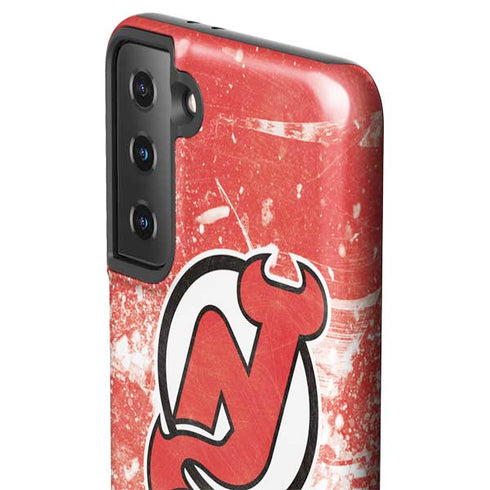 NHL New Jersey Devils Frozen Galaxy S21 Plus 5G Pro Case