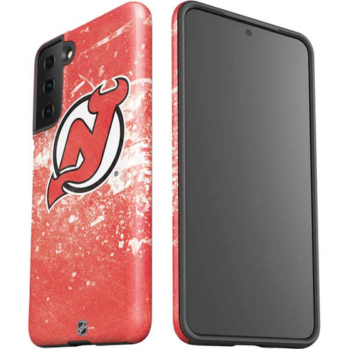NHL New Jersey Devils Frozen Galaxy S21 Plus 5G Pro Case
