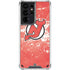 NHL New Jersey Devils Frozen Galaxy S21 Ultra 5G Clear Case
