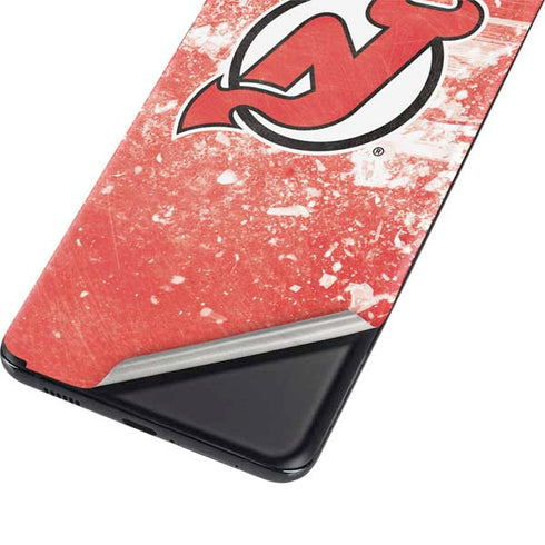 NHL New Jersey Devils Frozen Galaxy S21 Ultra 5G Skin