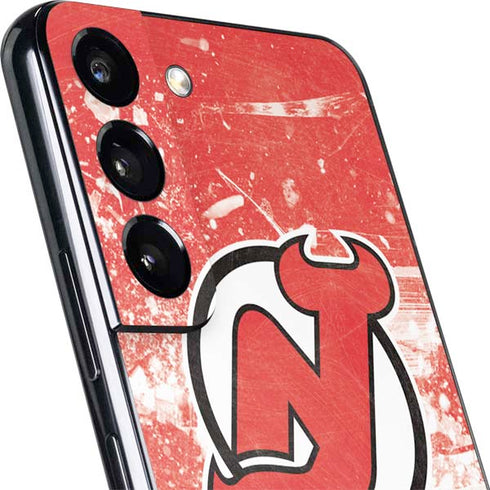 NHL New Jersey Devils Frozen Galaxy S22 Plus Skin