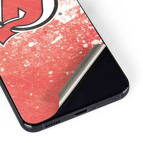 NHL New Jersey Devils Frozen Galaxy S22 Plus Skin
