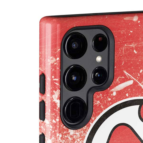 NHL New Jersey Devils Frozen Galaxy S22 Ultra Pro Case