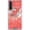 NHL New Jersey Devils Frozen Galaxy S23 Plus Clear Case