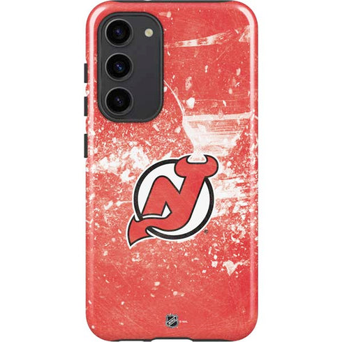NHL New Jersey Devils Frozen Galaxy S23 Plus Pro Case