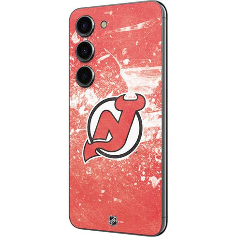 NHL New Jersey Devils Frozen Galaxy S23 Skin