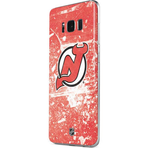 NHL New Jersey Devils Frozen Galaxy S8 Plus Skin