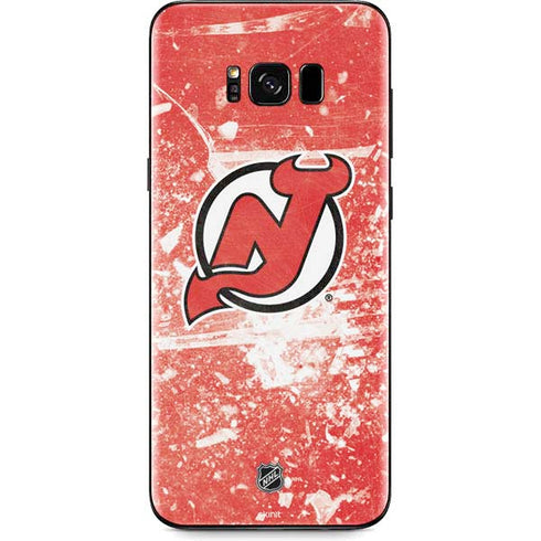 NHL New Jersey Devils Frozen Galaxy S8 Skin