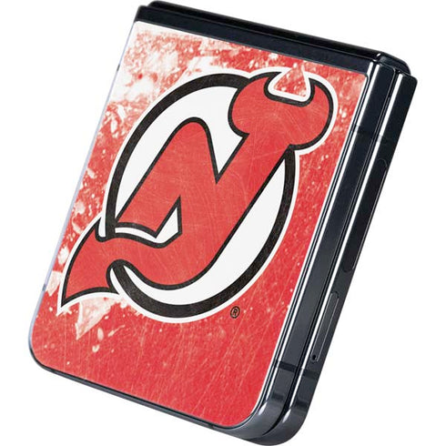 NHL New Jersey Devils Frozen Galaxy Z Flip5 5G Skin