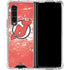 NHL New Jersey Devils Frozen Galaxy Z Fold4 5G Clear Case