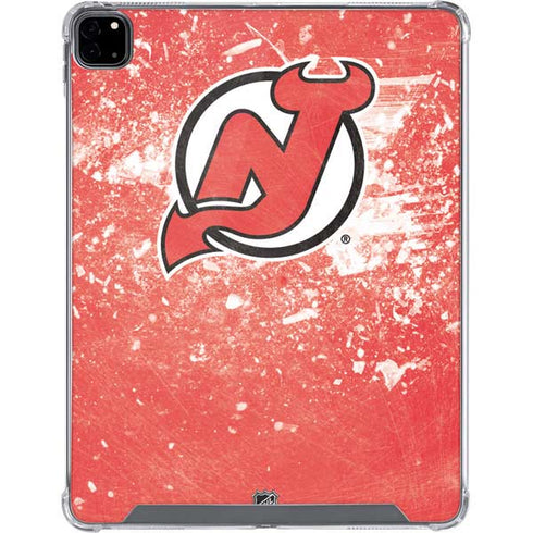 NHL New Jersey Devils Frozen iPad Pro 12.9in (2020) Clear Case