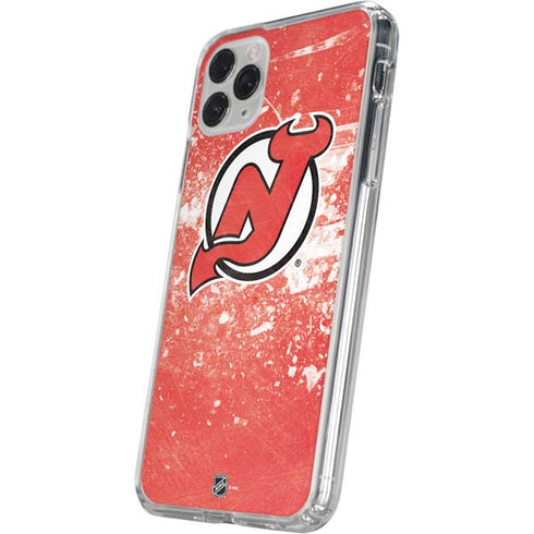 NHL New Jersey Devils Frozen iPhone 11 Pro Clear Case